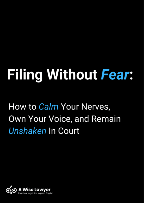 Filing Without Fear cover